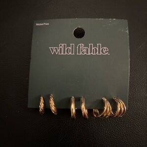 Wild Fable Gold Hoop Earrings Collection